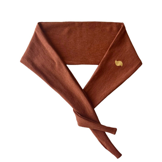 Organic Cotton | Tencel Hair Band | Made in USA | Tie headband | Copper