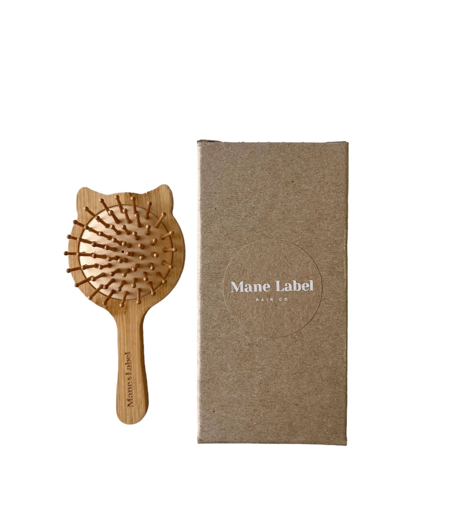 100% bamboo hairbrush / kitty brush / kids brush