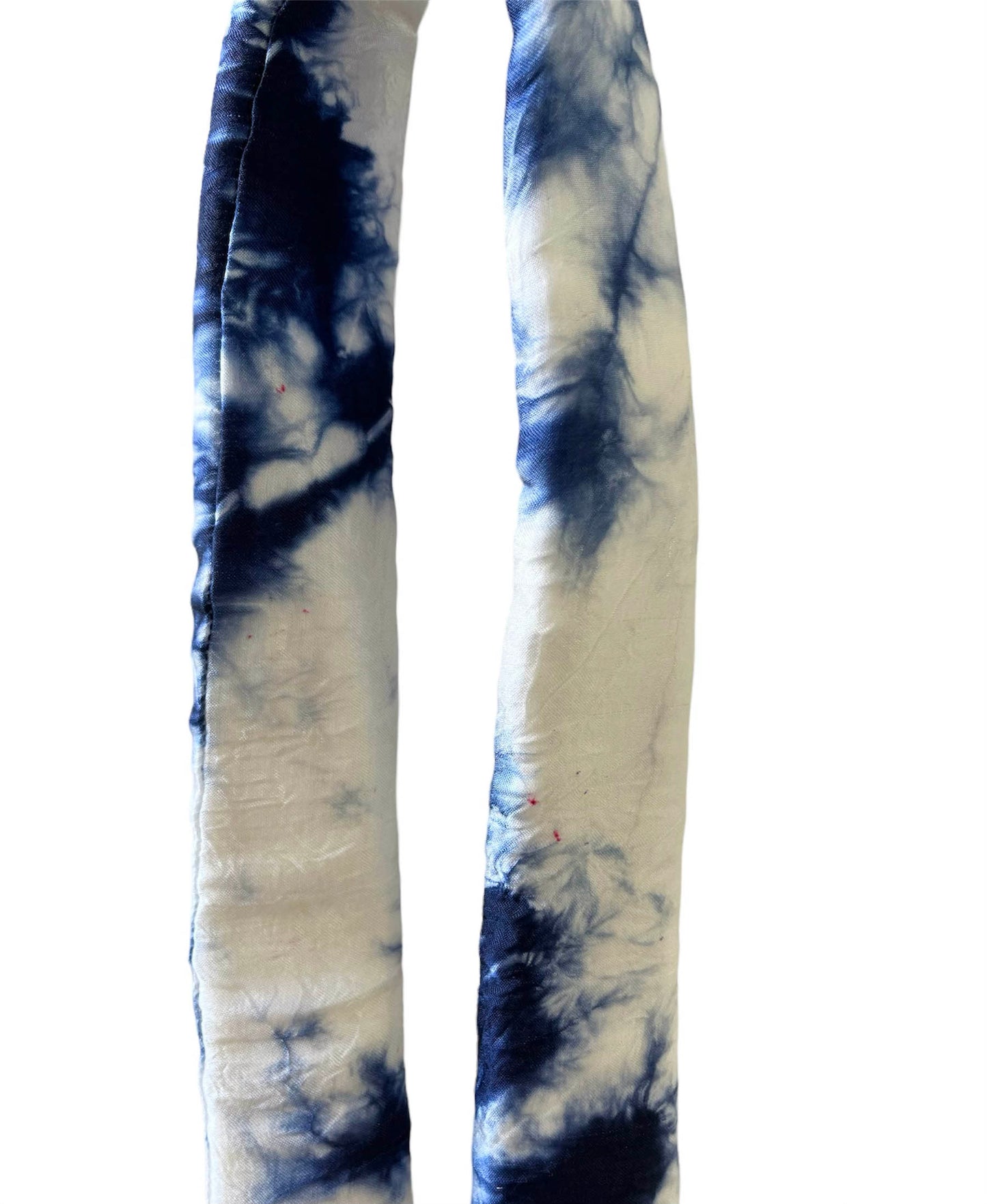 The Original Sway Heatless Peace Silk Curling Ribbon | Hair Wrap for Perfect Curls | Indigo Tie Dye