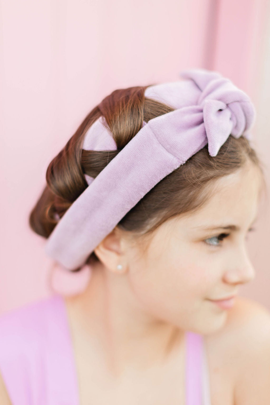 The Sway Heatless Curling Ribbon for Kids | Lilac