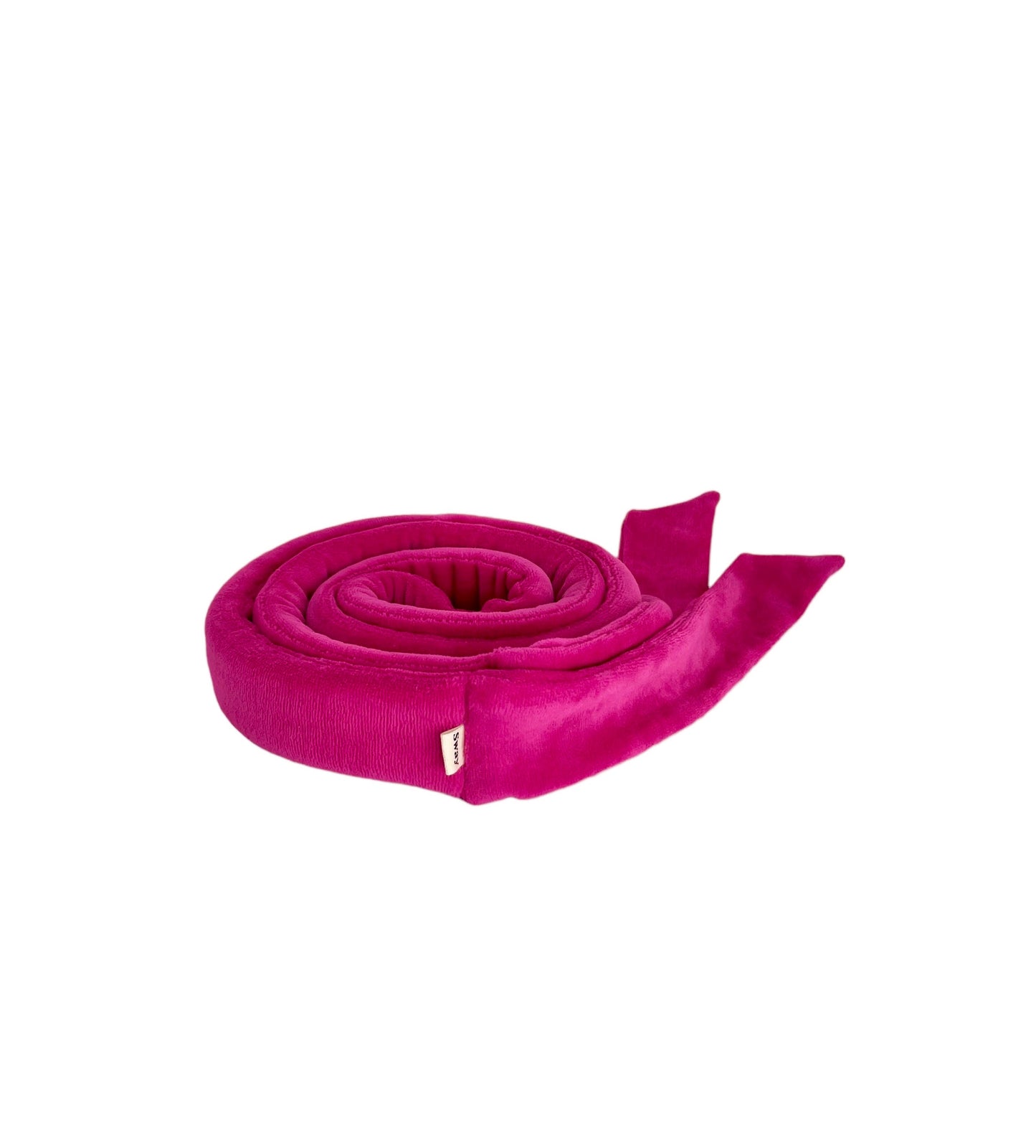 Sway Kids / Heatless curling ribbon / Made in USA / Cotton velour / Dragonfruit / Curls / Beachy waves / Beach hair