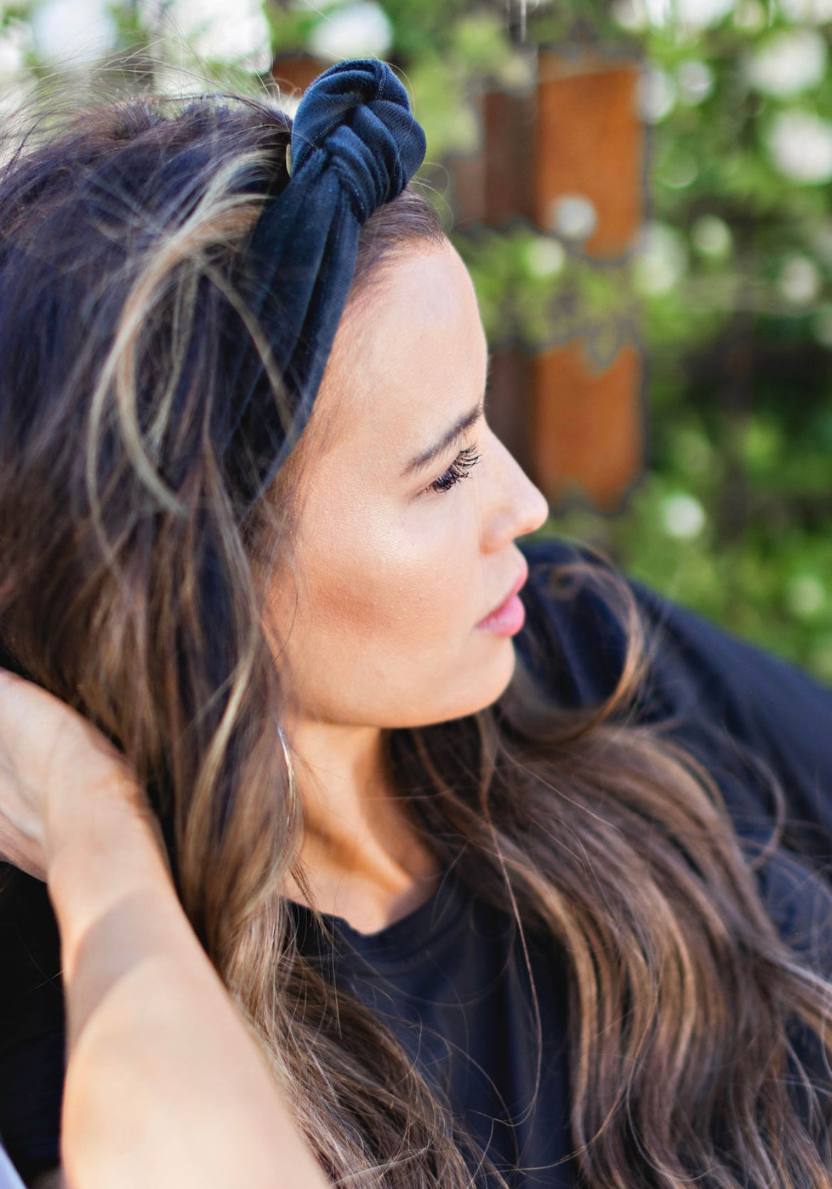 Soft Stretchy Headbands | Knot | Made in USA | Black