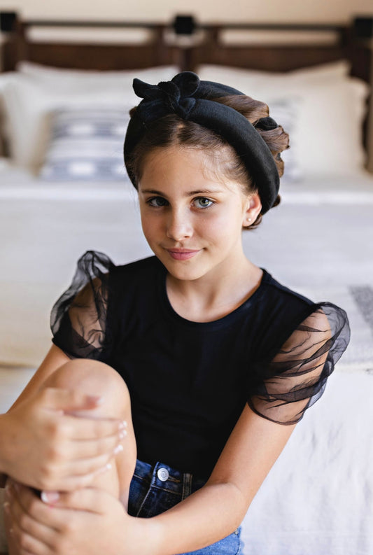 The Sway Heatless Curling Ribbon for Kids | Black