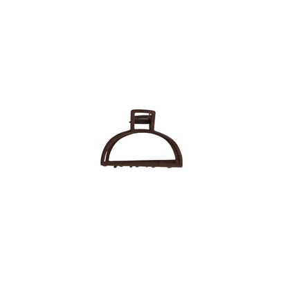 Metal Claw Hair Clip Pair | Strong Metal  Non-Slip for Women and Girls | Brown