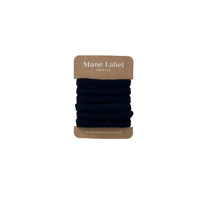 Travel Set | Sway Heatless Curling Ribbon I FREE travel pouch I Scrunchies + 6 Hair Ties | Black