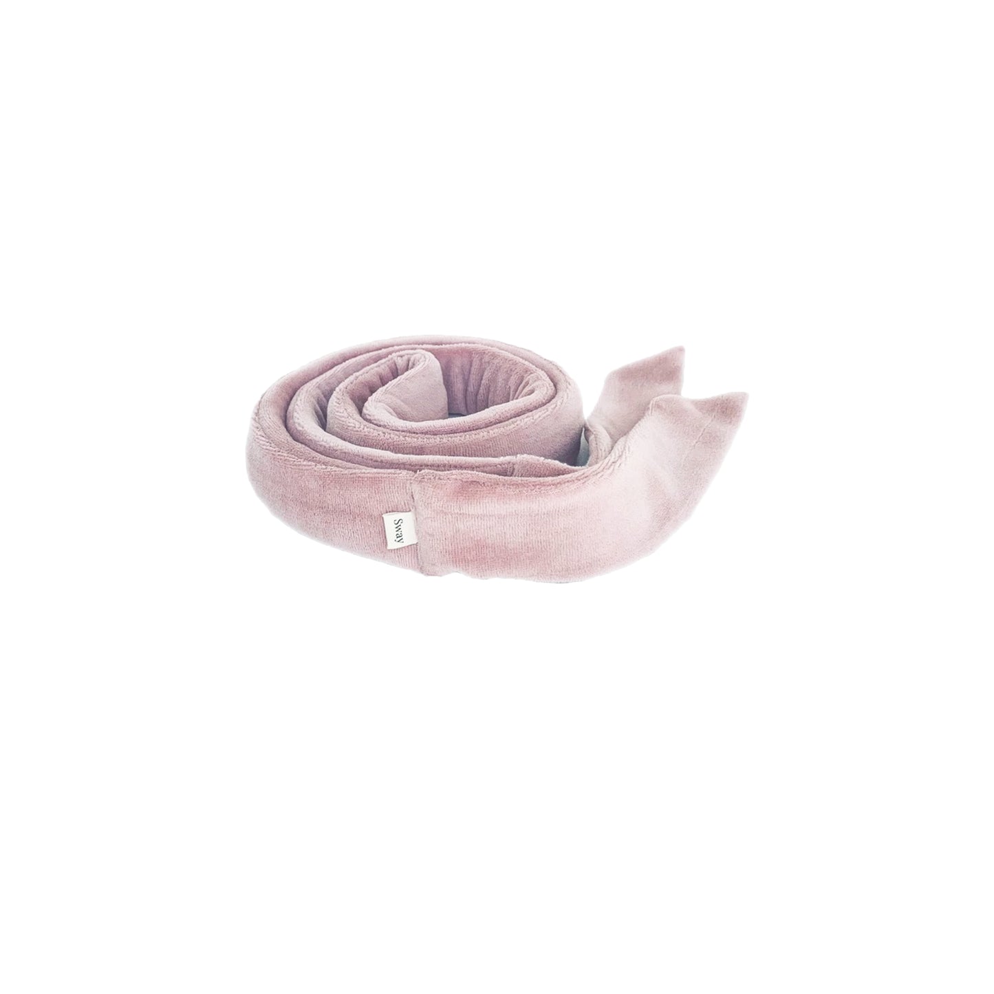 The Original Sway Heatless Curling Velour Ribbon | Hair Wrap for Perfect Curls | Blush