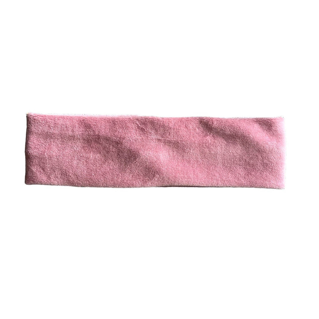 Classic Hair Band | Cotton Velour | Made in USA | Head Band | Dusty rose