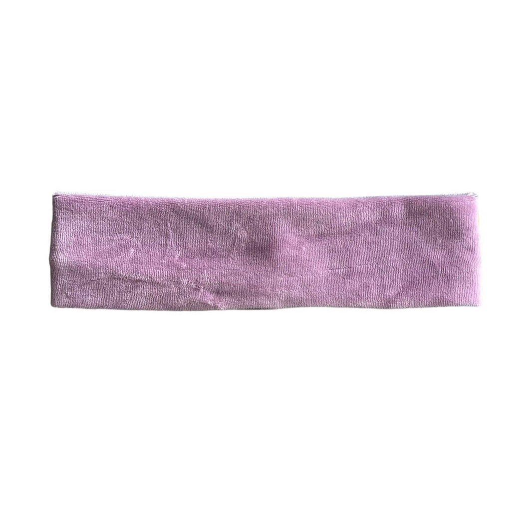 Classic Hair Band | Cotton Velour | Made in USA | Head Band | Lilac