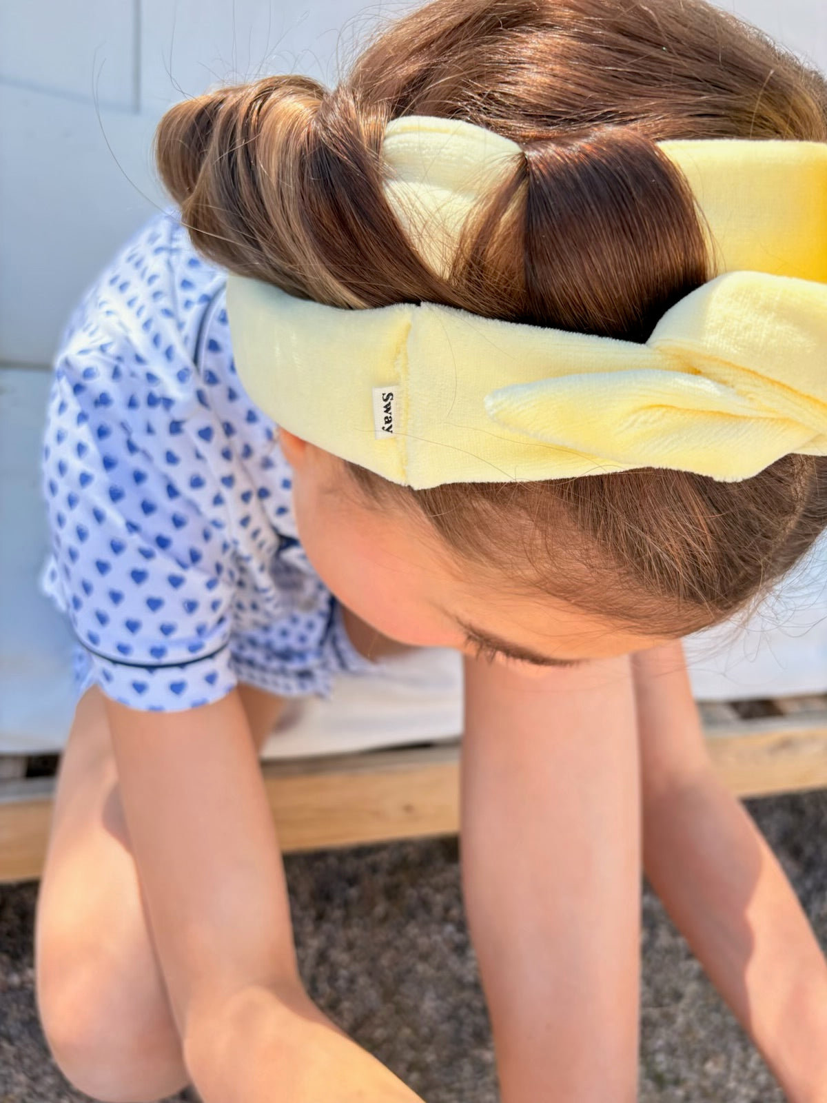 The Original Sway Heatless Curling Velour Ribbon | Hair Wrap for Perfect Curls | Lemonade