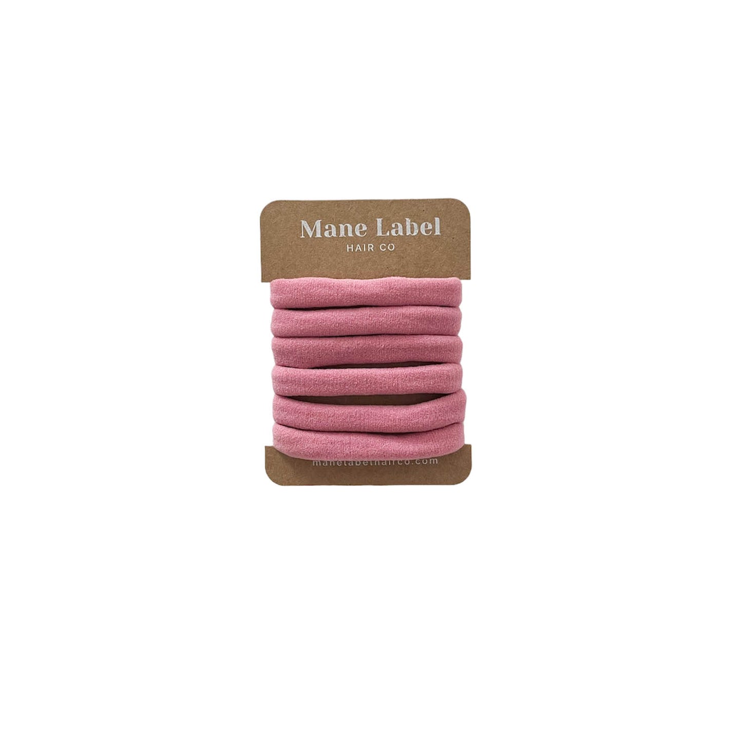Self Care Hair Bundle| The Sway + Scalp massager + 2 scrunchies + 6 elastics | Made in USA | Cotton velour | Curls | Beachy waves | Dusty Rose