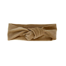 Load image into Gallery viewer, Soft Stretchy Headbands | Knot | Made in USA | Camel
