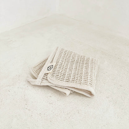 Eco Kitchen Cleaning Kit - Bamboo Brushes, Hemp Dishcloth