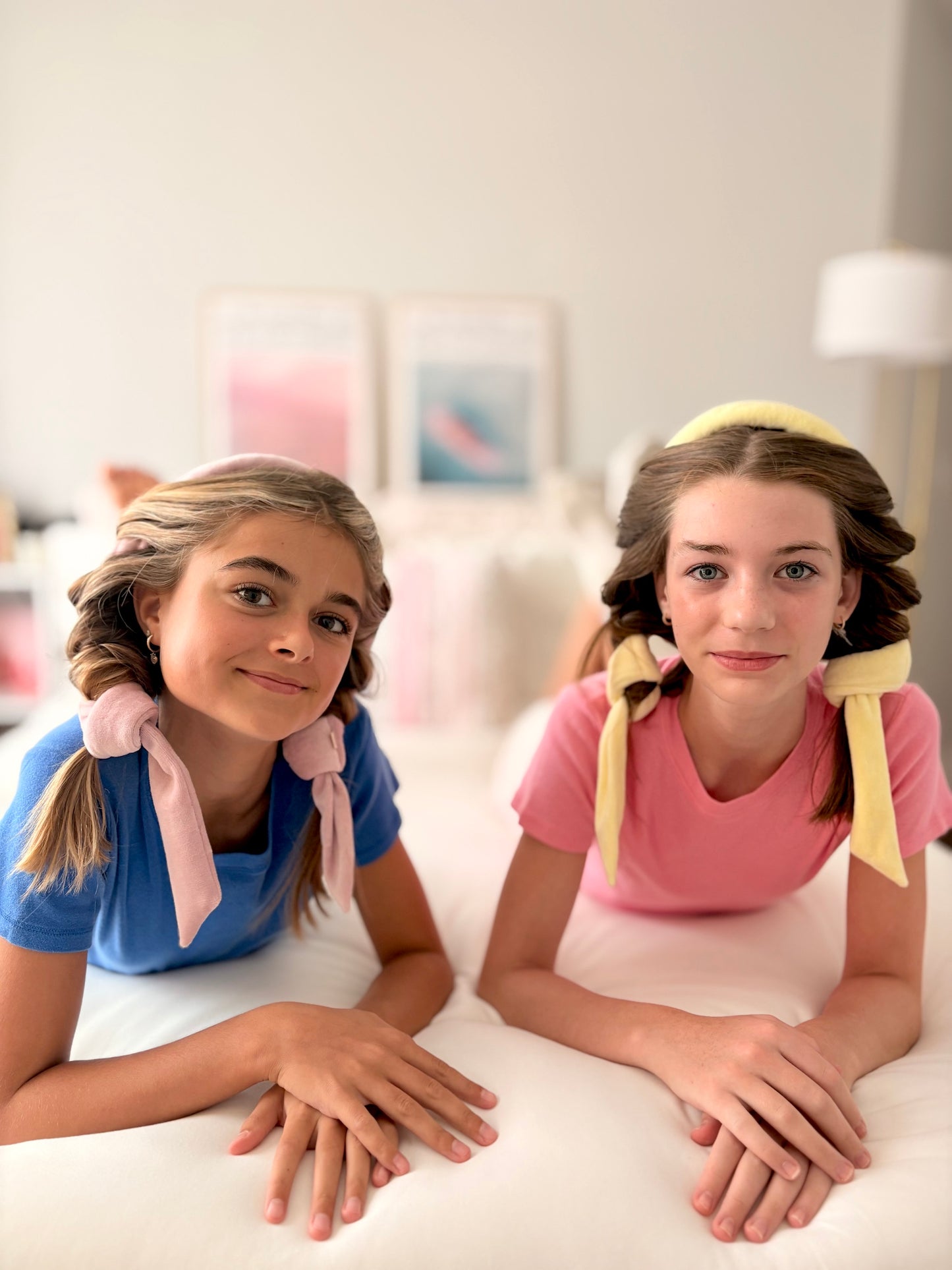 The Original Sway - SHORT Heatless Curling Velour Ribbon | Hair Wrap for Perfect Curls | Black