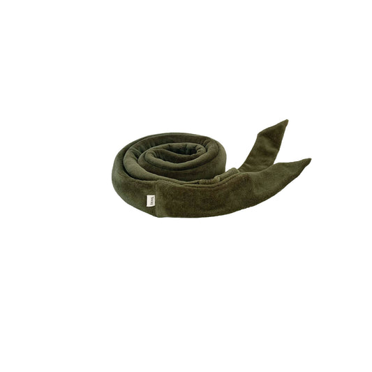 The Original Sway Heatless Curling Velour Ribbon | Hair Wrap for Perfect Curls | Olive Green