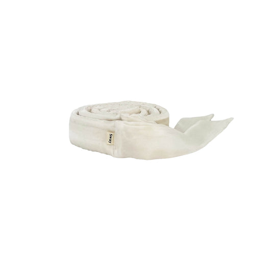 The Original Sway Heatless Peace Silk Curling Ribbon | Hair Wrap for Perfect Curls | Pearl