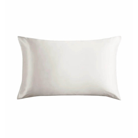 Orange peel silk pillowcase I envelope enclosure I standard size I zipper free I made in USA I pearl