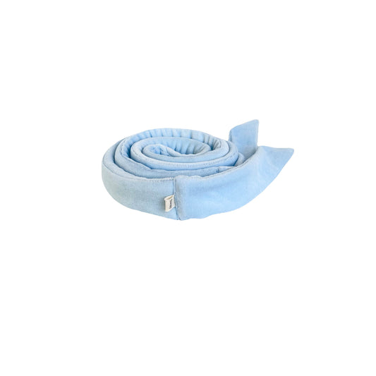 The Original Sway Heatless Curling Velour Ribbon | Hair Wrap for Perfect Curls | Sky Blue