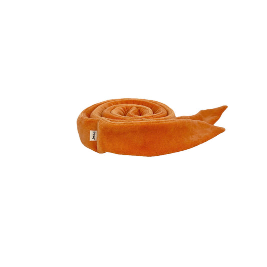 The Original Sway Heatless Curling Velour Ribbon | Hair Wrap for Perfect Curls | Tangerine