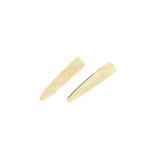 Wood and metal Plastic FREE hair clip | Off White