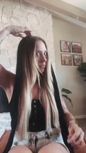 Load and play video in Gallery viewer, Sway / Heatless curling ribbon / Made in USA / Peace Silk / Pearl  / Curls / Beachy waves / Beach hair
