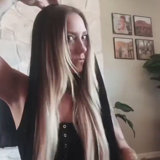 Bundle/ The Sway / Scrunchies / Hair Tie / Heatless curling ribbon / Made in USA / Cotton velour / Dusty Rose  / Curls / Beachy waves