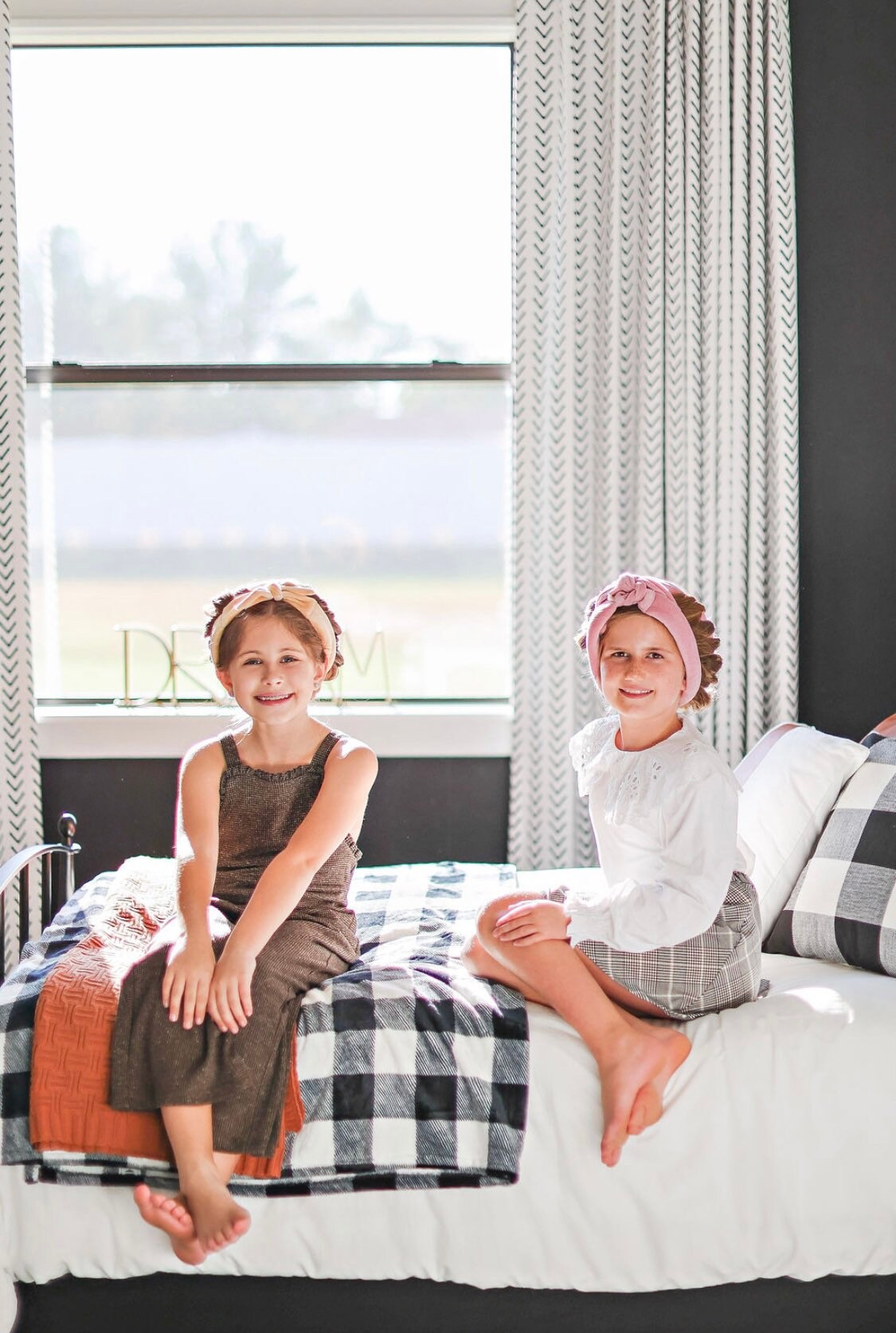 Bundle/ The Sway / Scrunchies / Hair Tie / Heatless curling ribbon / Made in USA / Cotton velour / Dusty Rose  / Curls / Beachy waves