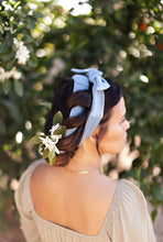 Load image into Gallery viewer, The Sway / Heatless curling ribbon / Made in USA / Cotton velour / Jade  / Curls / Beachy waves / Beach hair
