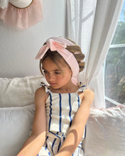Load image into Gallery viewer, The Sway / Kids / Heatless curling ribbon / Made in USA / Cotton velour / Ballet Pink / Curls / Beachy waves / Beach hair
