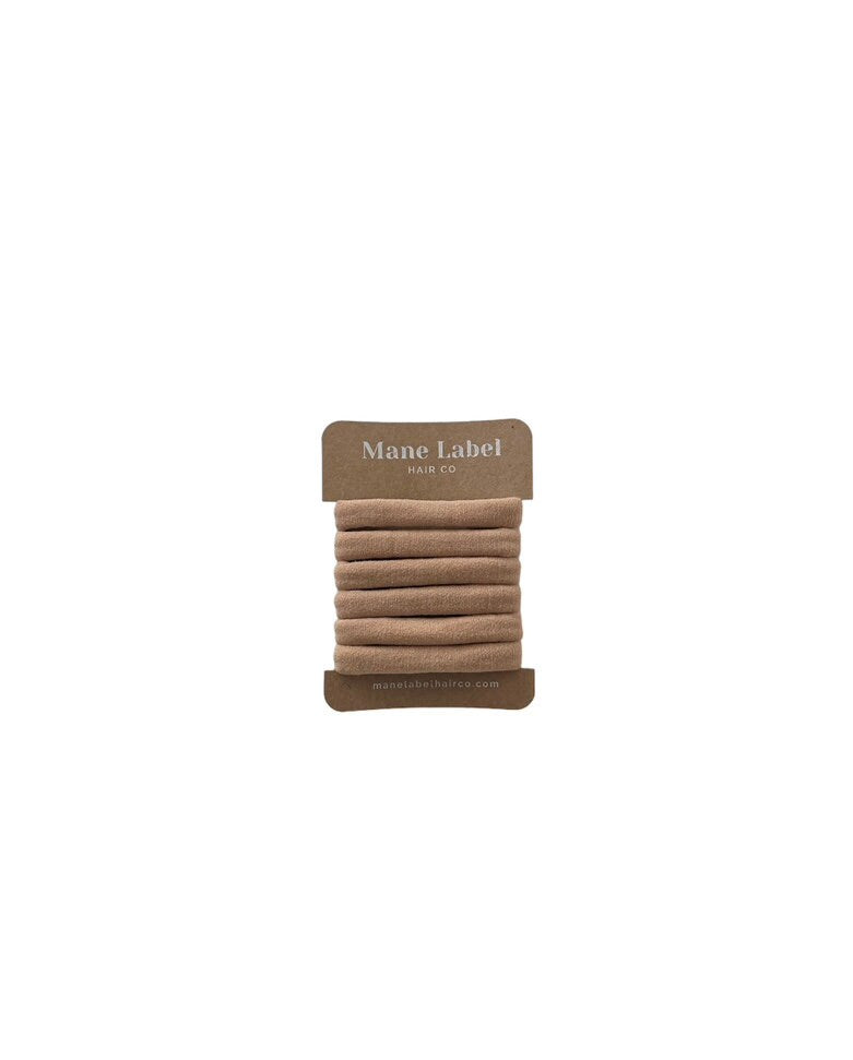 Hair ties / Mane Label custom color to match your Sway / camel