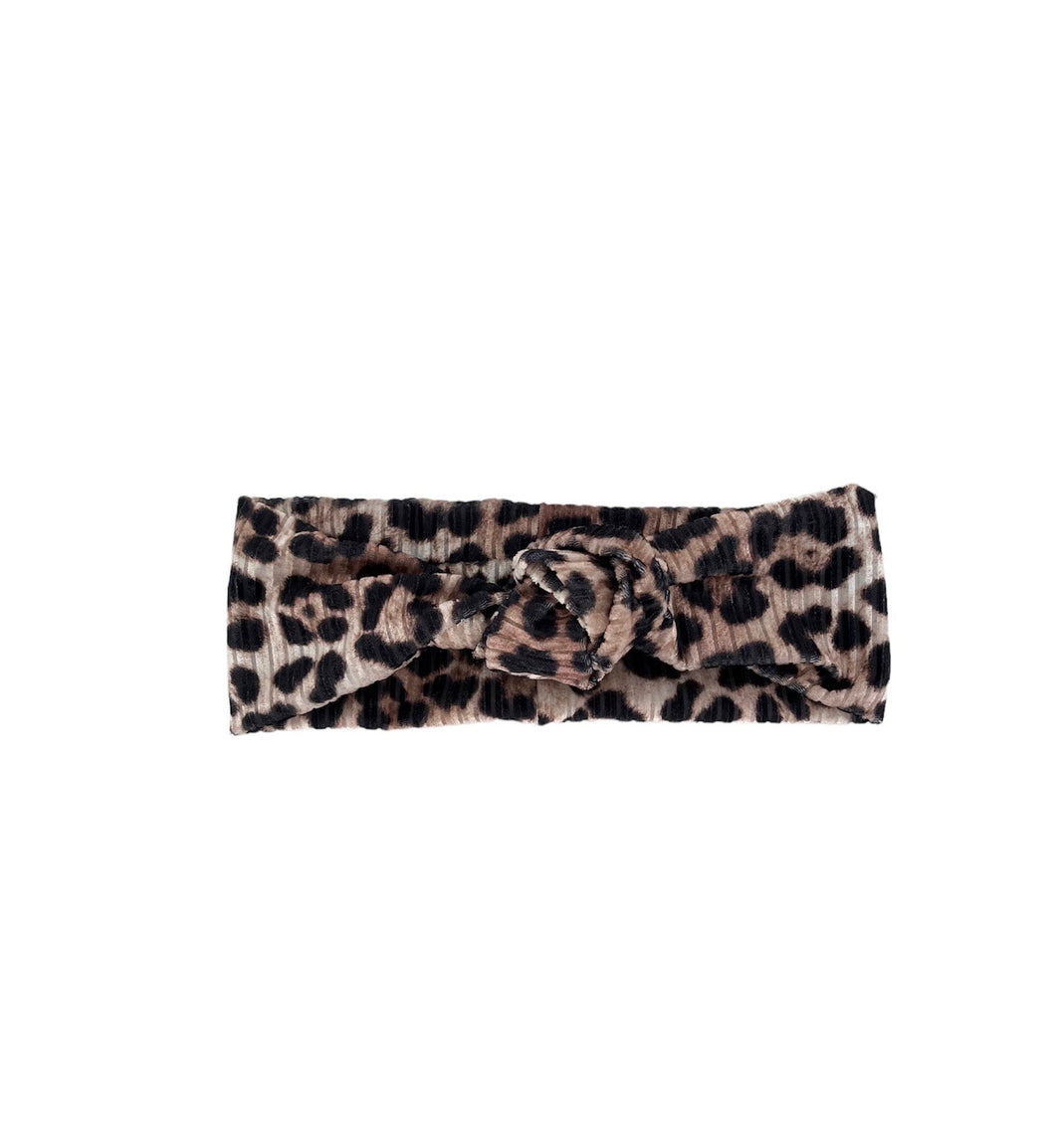 Knot Hair Band / Leopard / Made in USA / Head Band