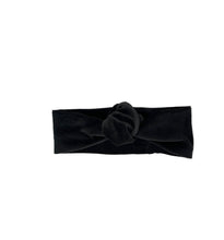 Load image into Gallery viewer, Knot Hair Band / Black / Made in USA / Head Band
